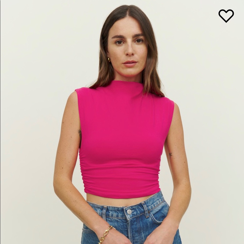 Reformation Lindy Knit Top